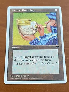 1994 MTG Magic the Gathering Chronicles HORN OF DEAFENING NM-MT - NP - Picture 1 of 2