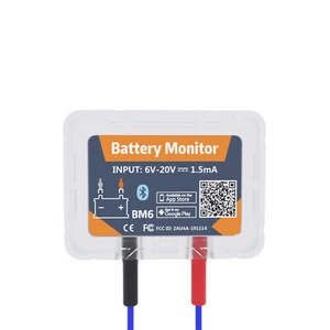 Kabelloser Bluetooth 4.0 12V Batteriemonitor BM6 Autoakku Gesundheit APP Monitor - Bild 1 von 8