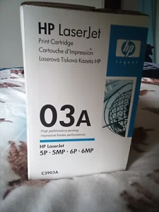 Original Toner HP 03A C3903A Laserjet 5P 6P 5MP 6MP Cartridge OEM UVP 155€ - Bild 1 von 3