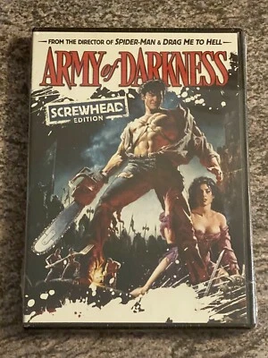 Army of Darkness (DVD, Screwhead Edition, 1992 Sam Raimi Horror Film) BRAND NEW - Image 1 of 2
