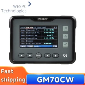 Manometro pompa acqua motore diesel digitale originale Mebay GM70CW manometro pressione olio - Foto 1 di 7