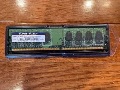 Super Talent T667UA1GV RAM PC-5300 - Image 1 of 2