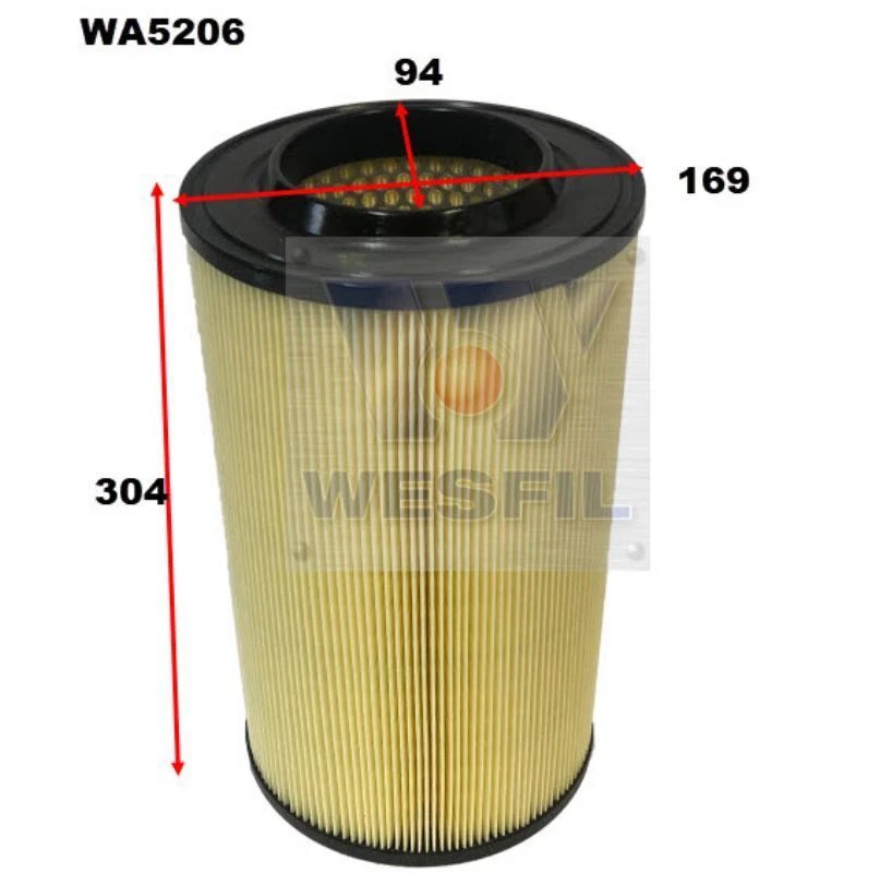 Air Filter to suit Fiat Ducato 2.3L JTD 02/07-01/12  - image 1 of 1