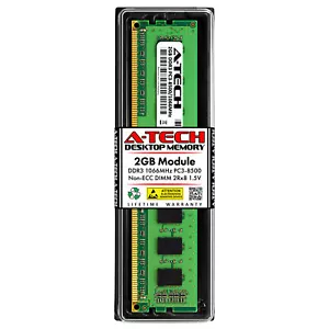 2GB DDR3-1066 DIMM Samsung M378B5673EH1-CF8 Equivalent Desktop Memory RAM - Picture 1 of 2