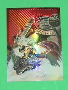 Tarjeta de inserción de refractor holocromo paralelo Conan All Chromium Series 2 1994 #21! - Imagen 1 de 6