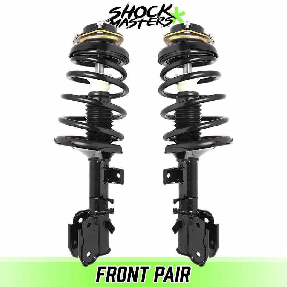 Front Pair Complete Strut with Coil Springs for 1998-2003 Infiniti QX4 4WD - Image 1 of 4