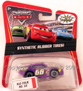 Neumáticos de goma Disney Pixar Cars WOC KMart N2O COLA - Imagen 1 de 2