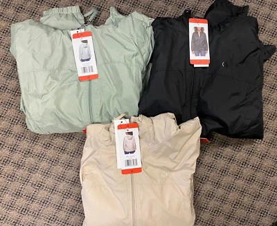 Cortavientos para mujer Calvin Klein SAGE, MASILLA, PIEDRA AZUL, NEGRO NUEVO CON ETIQUETAS ENVÍO RÁPIDO Foto 1 de 4