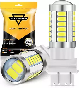 T25 3156 3157 LED Bulbs, 6500K White, Super Bright 4114 3057 4157 3457 4057 LED - Picture 1 of 12