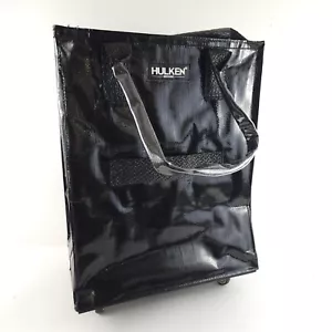 Hulken Medium Rolling Tote Bag with Zip Top Closure Black - Picture 1 of 6
