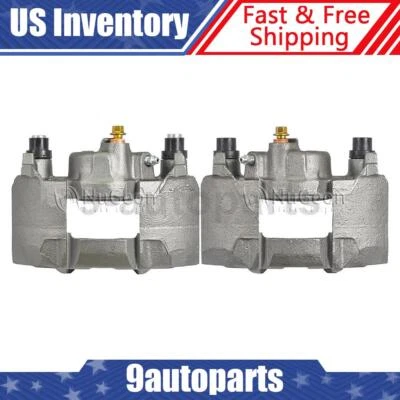 Par de pinzas de freno de disco delanteras para Chevrolet Celebrity 1983-1990 Foto 1 de 4