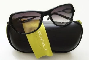 Koali Morel Sunglasses Solaire Nepenthes 7178K NN030 Black Gray Shades Women - Picture 1 of 5