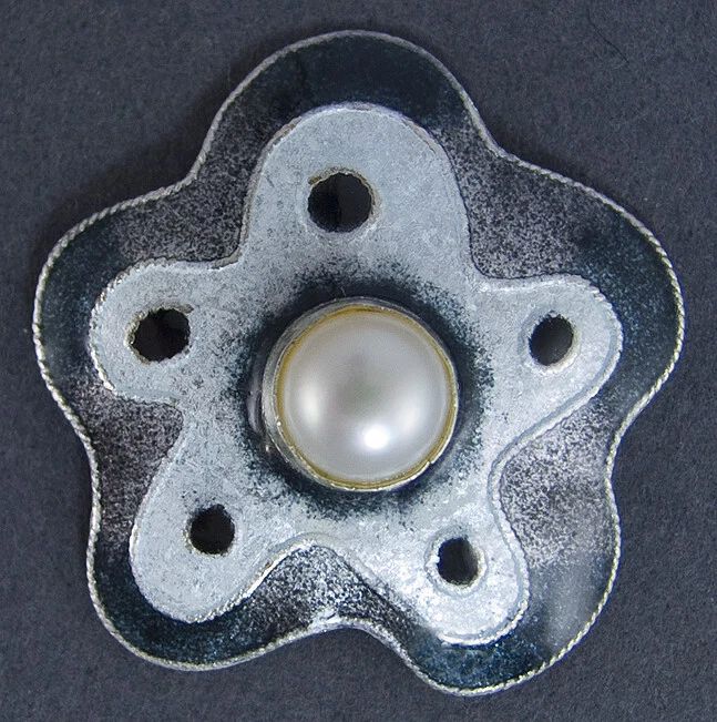 DESIGNER GLASS ENAMEL BUTTONS  - Image 1 of 1