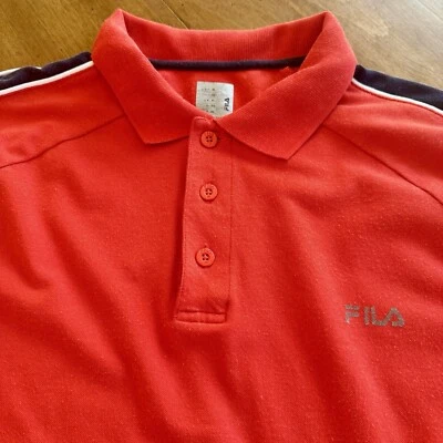 Camisa de tenis FILA de colección para hombre/años 90’s/talla XL de EE. UU. Foto 1 de 4