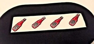 4 parches de hierro de ketchup Heinz de 1-1/2" logotipo bordado cosido Pittsburgh de colección - Imagen 1 de 4