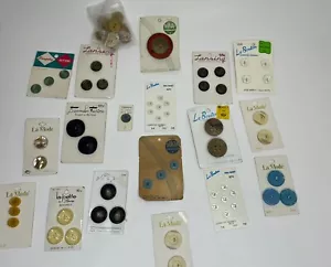 Mix Vintage Buttons Lot - Picture 1 of 7