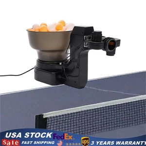 Hp-07 Automatic Table Tennis Robot Machine 40-70/ minutes 0-5 Level Adjusted USA - Picture 1 of 17