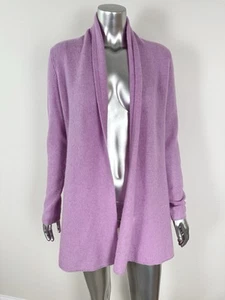 White + Warren Cashmere Trapeze Cardigan Women’s XS Lilac Lightweight $335 - Picture 1 of 8