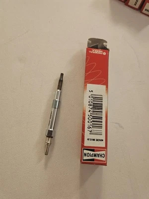 1XGLOW PLUGS CHAMPION FOR VAUXHALL 1.9CDTi CH222 93180295 1214040 121407 - Image 1 of 4