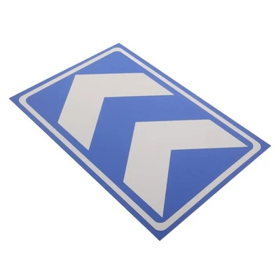  Segnale di freccia Segnale direzionale di freccia riflettente Segnale - Imagen 1 de 4