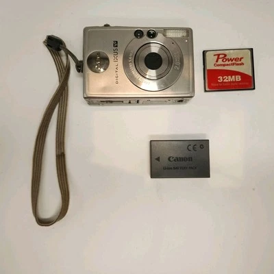 Canon Digital Ixus V2,2 MP silber getestet - Bild 1 von 4