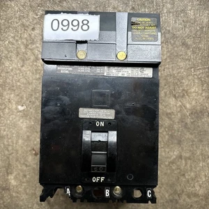 Square D 60 Ampere Leitungsschutzschalter FA34060 I Leitung 480VAC 3 Phasen gechipt - Bild 1 von 4