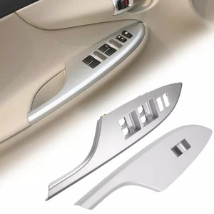 1Pair Front Left Right Window Switch Bezel Cover Trim For Toyota Corolla 2009-13 - Picture 1 of 6
