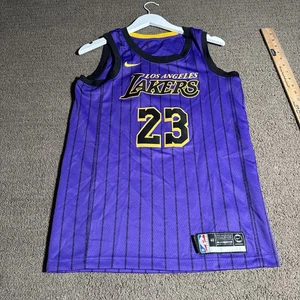 Nike Los Angeles Lakers Trikot City Edition LeBron James Gr. 40 S NBA 2018 2019 - Bild 1 von 13