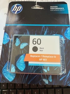 HP 60 Black Original Ink Cartridge, ~200 pages, CC640WN#140 - Picture 1 of 1
