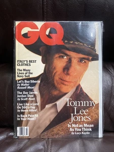 Vintage GQ Magazine Mar 1997 Tommy Lee Jones Cover – Men’s Style & Interviews - Bild 1 von 10
