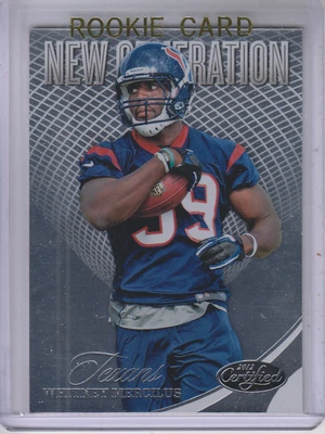 2012 Certified #312 Whitney Mercilus RC /999 - FB - Image 1 of 2
