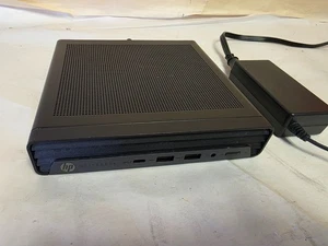 HP EliteDesk 805 G6 AMD Ryzen 5 Pro 4650GE 3.30GHz 16GB RAM 256GB NVMe Win 11 P - Picture 1 of 4