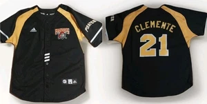 Camiseta Adidas de los Piratas de Pittsburgh para niños talla mediana #21 Roberto Clemente 2 caras - Imagen 1 de 12