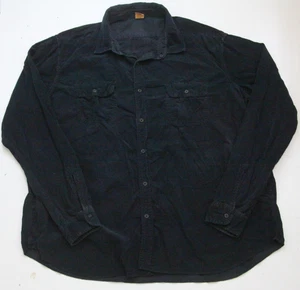 XXL Tailor Vintage Dress Shirt Blue Cotton Mens Long Sleeve Mans 2XL Top WS486 - Picture 1 of 5