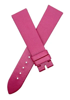 Correa de reloj para mujer Chopard 18 mm x 16 mm rosa oscuro satinado 105/070 Foto 1 de 3