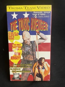 SEALED "The Toxic Avenger" Collector's Edition VHS — Troma Team Video - Bild 1 von 4