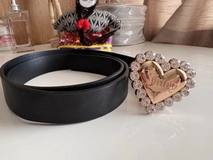 Juicy Couture Heart Belt S/M - Picture 1 of 7