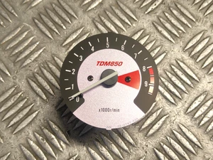 YAMAHA TDM850 1996 96 01 4TX SPEEDOMETER RPM GAUGE DIAL - Picture 1 of 4