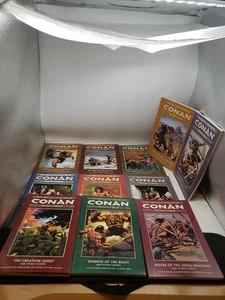 Konvolut 11 Chroniken von Conan Dark Horse (Bände 1-9, 14, 17) ALLE ERSTDRUCKE - Bild 1 von 13