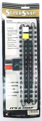 K-Line SuperSnap K-0799 Terminal Track w/Surge Protection Pack of 4 NEW - Image 1 of 3