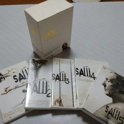Saw 5th Anniversary DVD Box Set 5 Disc Limited Edition Used - Image 1 of 3