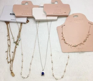 Lot of 5 New Sonoma & Lauren Conrad Necklaces #54-5 - Picture 1 of 4