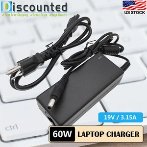 19V 3.15A 60W AC Power Laptop Charger Adapter For Samsung CPA09-004A AD-6019R - Picture 1 of 9