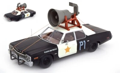 MODELLINO AUTO STATICO KK DODGE MONACO BLUSMOBILE LOOK A LIKE SPEAKER 1974 1:18 - Immagine 1 di 4