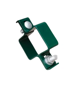 Zaunschelle 40x60mm Mittelschelle Pfostenschelle Befestigung Gittermattenzaun g - Bild 1 von 3