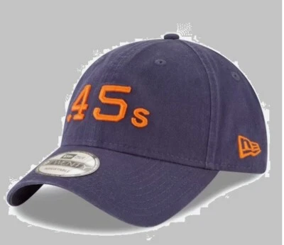 NUEVO CON ETIQUETAS New Era Houston Colt .45's Core Clásico Gorra de Béisbol SOMBRERO AJUSTABLE Azul Marino 920 Foto 1 de 2