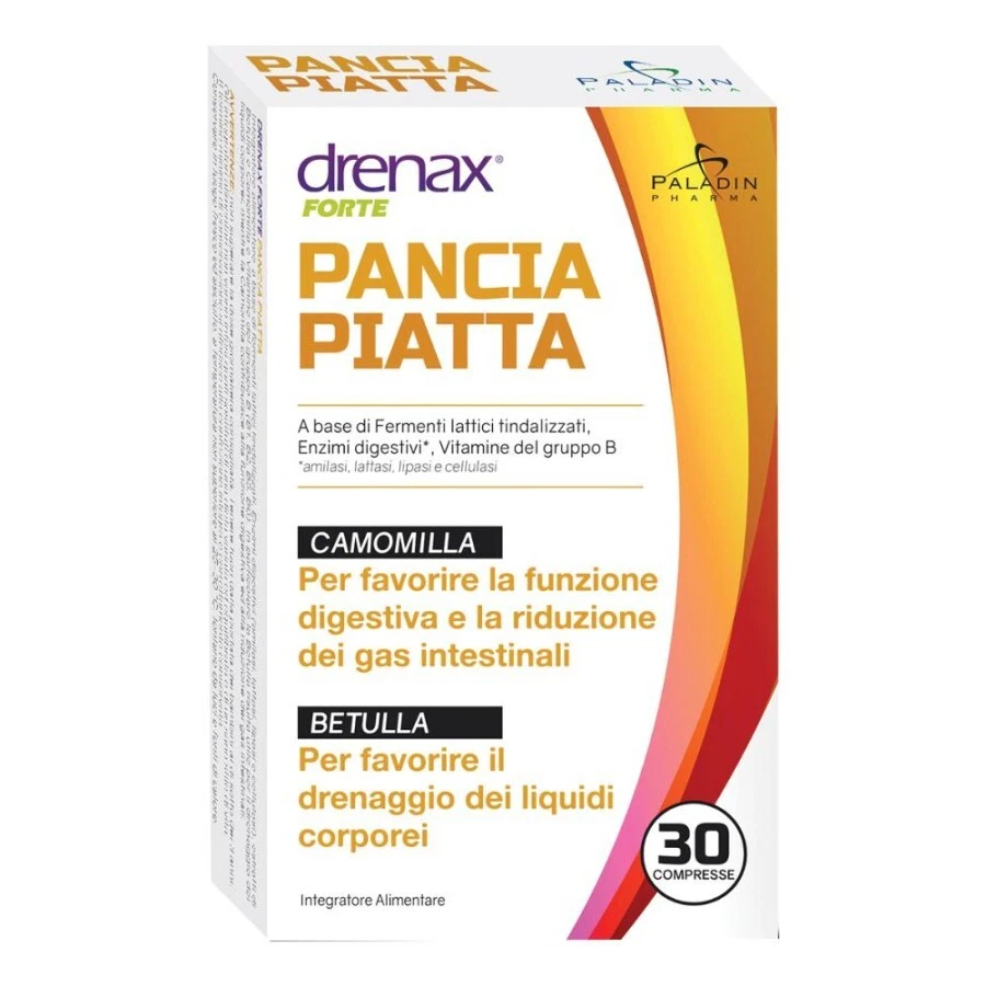 Drenax Forte Pancia Piatta 30 Compresse