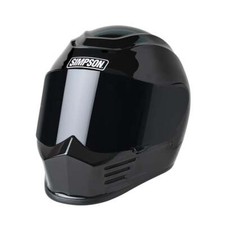Simpson Gbdsse Dark Smoke Exterior Shield for Ghost Bandit Helmet
