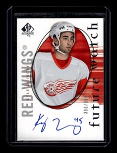 2005-06 SP Authentic Future Watch #218 Kyle Quincey Autograph RC 390/999 *14995