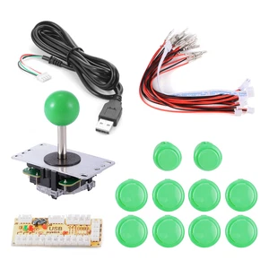 Zero Delay Arcade Game USB Encoder PC Joystick MAME 5Pin Sanwa Push Button AC550 - Picture 1 of 12